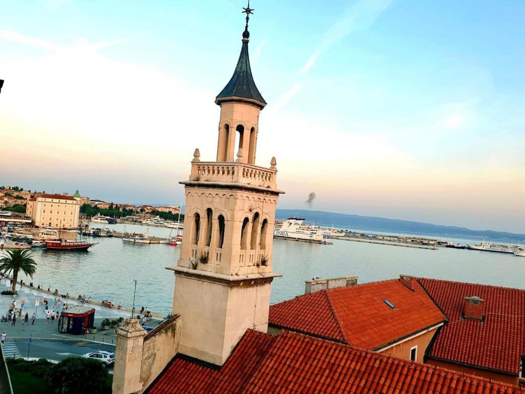 Top Of The Tops Center Apartment, Best Sea View In Town Split Exterior foto