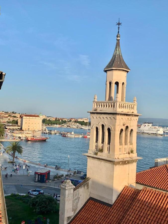 Top Of The Tops Center Apartment, Best Sea View In Town Split Exterior foto